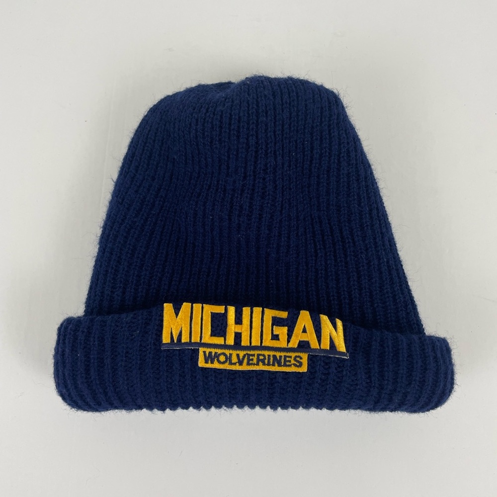 Michigan Wolverines Vintage Beanie Cap